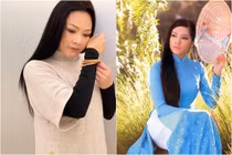 Hiếm ai U60 được giống Như Quỳnh, dù tăng cân vẫn thanh thoát