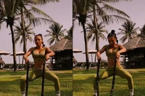 Angela Phương Trinh khiến netizen tái mặt vì cảnh tập gym