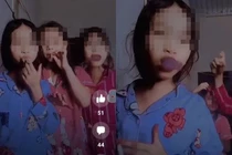 Sốc: 3 bé gái vừa hút thuốc lá vừa nhảy nhót như ở bar