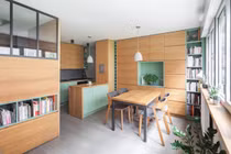 Căn hộ 30m² với nội thất đa năng cùng ánh sáng tự nhiên ngập tràn