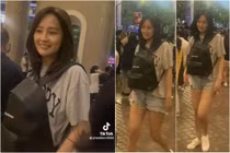 Mai Phương Thúy xuống phố xuề xòa như học sinh cấp 3