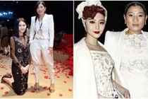 Cô gái khiến các ngôi sao phải quỳ xuống để chụp ảnh