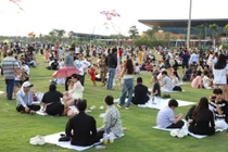 Hàng nghìn người đổ về khu Đông TPHCM thư giãn, thả diều