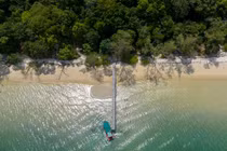 Bãi biển hoang sơ thu hút du khách ở Phú Quốc