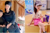 Hai bà cháu người Tày: Cháu xinh như búp bê, bà U50 trẻ đẹp