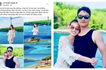 Lã Thanh Huyền hiếm hoi khoe ảnh bên chồng đại gia 