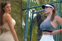 Người đẹp có số đo lôi cuốn bậc nhất tennis, 1 tay làm 4 nghề