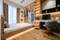 Mẹ Hà thành thiết kế căn hộ cho con thỏa sức chạy nhảy