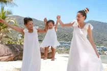 Hồ Ngọc Hà gây tranh cãi khi nhấc bổng con gái Lisa