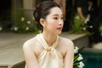 Hoa hậu Đặng Thu Thảo và dàn sao dự cưới Cao Thiên Trang