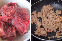 Ướp thịt bò với đường hay muối trước?