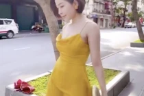 Không chỉ Midu, nhiều cô gái cũng gặp tình huống "muốn quên" với váy lụa