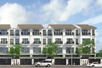 Nhà phố liền kề đẹp hút mắt, sống sang trong không gian mở