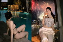 Bất ngờ đổi tên Facebook, hot girl Trâm Anh khoe "tâm hồn" tràn viền