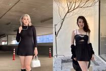 Sau sinh nở, hot girl Sunna chuộng váy "kín cổng cao tường" tôn body