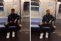 Cô gái chụp lén trai đẹp trên tàu điện ngầm và cái kết bất ngờ 