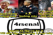 Ảnh chế bóng đá: Arsenal lại rơi tự do