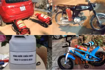 Ảnh chế quy định lắp bình cứu hóa trên ô tô