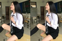 "Góc nghiêng thần thánh" đưa cô gái 20 tuổi lên bậc sao số