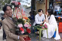 "Bà hàng xóm hot nhất TikTok" cưới vợ, nhan sắc cô dâu gây chú ý