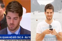 Tìm ra tung tích “soái ca” ngoại quốc trong chương trình thời sự