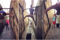 Chết cười với tư thế chụp “bá đạo” của nhiếp ảnh gia