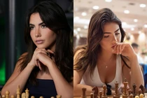 Quá nóng bỏng, nữ kỳ thủ cờ vua làm netizen hú hét