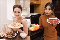 "Xả vai" vào bếp dàn MC xinh đẹp nấu ăn nhìn mà thèm
