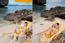 Gái xinh phim sitcom "Bộ tứ 10A8" diện bikini, body nóng hơn mùa hè