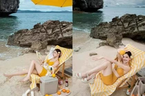 Gái xinh phim sitcom "Bộ tứ 10A8" diện bikini, body nóng hơn mùa hè