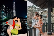 Tung cảnh hôn toàn tư thế khó, vợ hai Minh Nhựa gây bão mạng