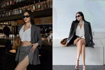 Nữ MC “chân dài nhất Việt Nam” khoe triệt để "cặp giò" nuột nà