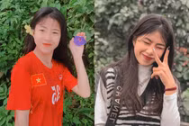 Gái xinh đội tuyển nữ Việt Nam "thả thính" cực ngọt ngày Valentine