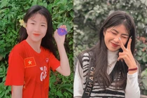 Gái xinh đội tuyển nữ Việt Nam "thả thính" cực ngọt ngày Valentine