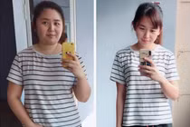 Cô gái mũm mĩm "lột xác" xinh như hot girl nhờ làm điều này chỉ trong 1 năm