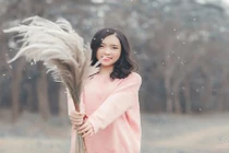 Mê mẩn với cánh đồng lau đẹp tựa thiên đường ở Nghệ An