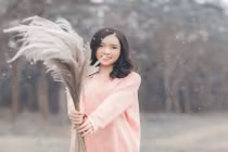 Mê mẩn với cánh đồng lau đẹp tựa thiên đường ở Nghệ An