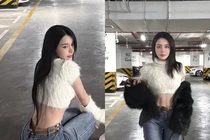 Hot gymer Nam Định khoe vòng eo con kiến ‘gây sốt’