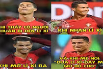 Ảnh chế bóng đá: Cristiano Ronaldo “phát hờn” vì tiền lì xì