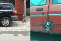 Hình thức chống trộm xe siêu hài hước khiến dân mạng phì cười