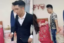 Chú rể "giận tím người" vì nhóm bạn bắn pháo giấy khắp phòng cưới