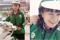 Nữ tài xế Grabbike được “săn lùng” vì quá xinh đẹp