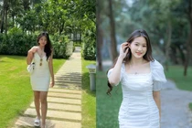 Con gái hoa khôi bóng chuyền Kim Huệ lộ sắc vóc tuổi 15