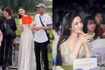 Chu Thanh Huyền diện áo dài dạo phố sau loạt drama gây chú ý