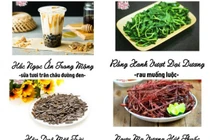 Loạt món ăn có tên gọi độc lạ, sang chảnh làm netizen cười ngất