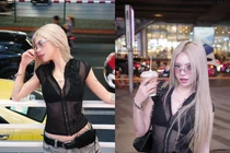 TikToker Ciin "lên đồ" xuyên thấu để lộ hình xăm cực chất