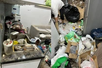 "Chết ngất" với căn phòng ngập rác của cô gái tuổi 30 