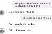 Cách đối đáp bá đạo của các chủ shop online khiến khách đứng hình