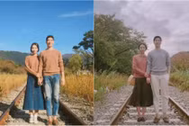 Cặp đôi Hàn Quốc nổi tiếng nhờ thích chụp ảnh "kiểu nhà quê"