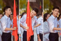 Dân mạng "phát cuồng" vì nam sinh trường THPT Phan Đình Phùng